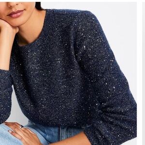 Beautiful glittery loft top perfect for holidays. Worn once.